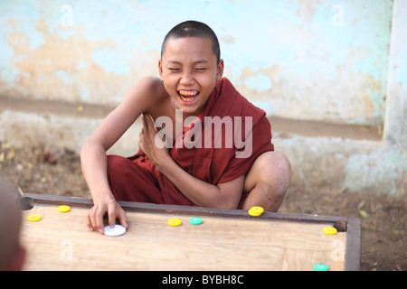 Burma, Birma, Myanmar, 20100223, Neuling in Myanmar Stockfoto