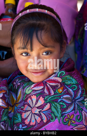 San Sebastian Festival, Zinacantán, Chiapas, Mexiko, 10 km außerhalb von San Cristobal de Las Casas (Jovel) Stockfoto