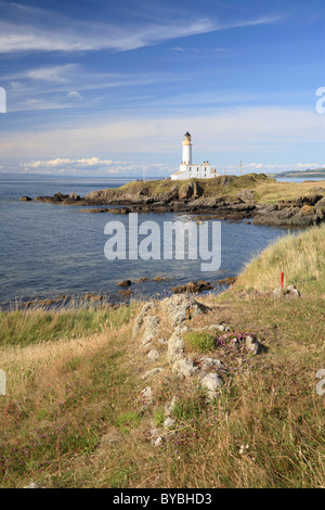 Turnberry Leuchtturm an Ayrshire-Küste Schottlands Stockfoto