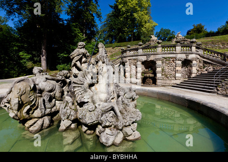 Schloss Fantaisie Palace Gärten, Bayreuth, Upper Franconia, Bayern, Deutschland, Europa Stockfoto