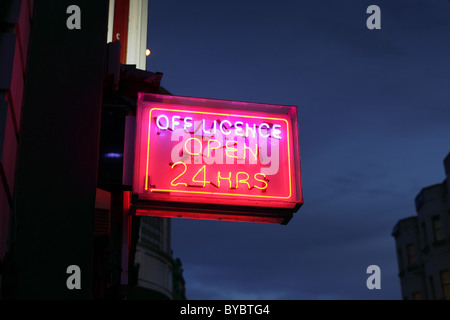 24 aus Lizenz Zeichen Sussex Stockfoto