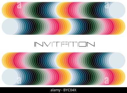 geometrische Muster bunt, Vektor zur Verfügung. Stockfoto