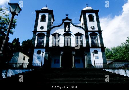 die Kirche Nossa Senhora do Monte auf Madeira Stockfoto