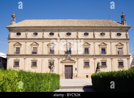 Ubeda, Provinz Jaen, Spanien. Palacio Vazquez de Molina oder Palacio de Las Cadenas. Stockfoto