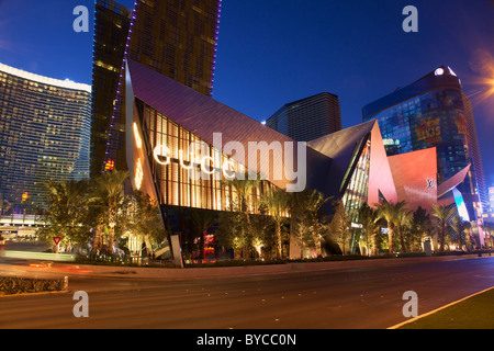 Kristalle und CityCenter, Las Vegas, NV Stockfoto