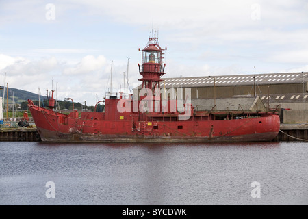 Skua Feuerschiff in Arklow Hafen Irland Stockfoto