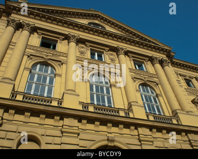 Kroatisches Nationaltheater Gebäude, Zagreb, Kroatien Stockfoto