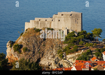 Lovrijenac Festung, Dubrovnik, Altstadt, Kroatien Stockfoto