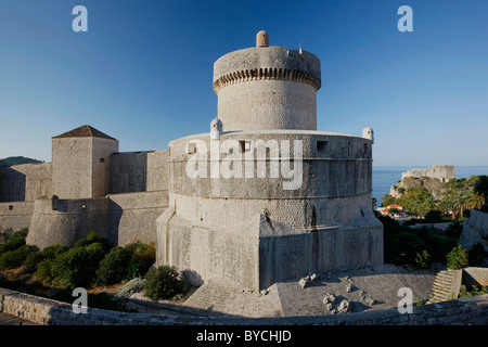 Festung Minceta, Dubrovnik, Dalmatien Küste, Kroatien Stockfoto