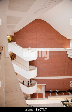 Innenansicht der British Library St Pancras-London Stockfoto