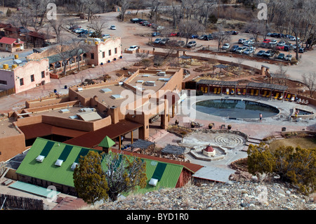 Ojo Caliente Thermalquellen New Mexico Stockfoto