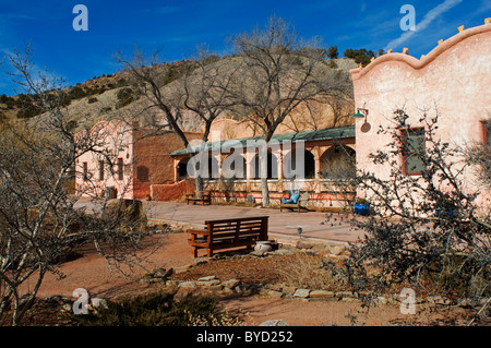 Ojo Caliente Thermalquellen New Mexico Stockfoto