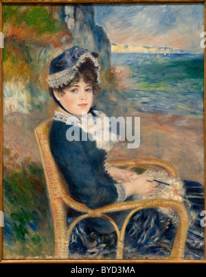 An der Meeresküste, 1883 von Auguste Renoir, Stockfoto