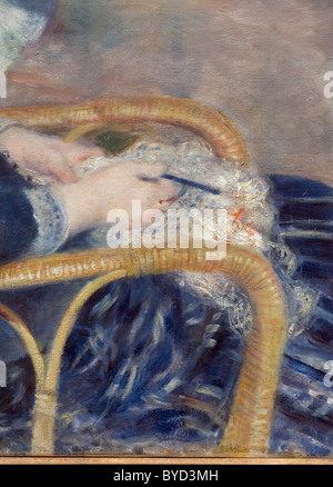 Detail: an der Meeresküste, 1883 von Auguste Renoir, Stockfoto