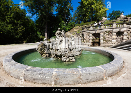 Schloss Fantaisie Palace Gärten, Bayreuth, Upper Franconia, Bayern, Deutschland, Europa Stockfoto