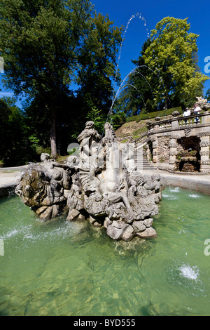 Schloss Fantaisie Palace Gärten, Bayreuth, Upper Franconia, Bayern, Deutschland, Europa Stockfoto