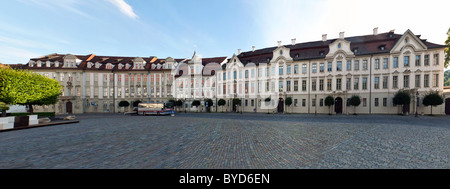 Eichstaett Residenz Palast, Residenzplatz Quadrat, Eichstätt, Altmühltal Valley, Upper Bavaria, Bayern, Deutschland, Europa Stockfoto