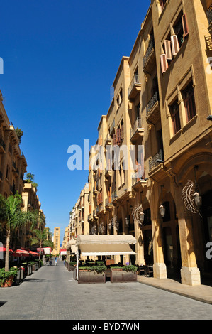 Straße im historischen Zentrum von Beirut, Beyrouth, Libanon, Naher Osten, West-Asien Stockfoto