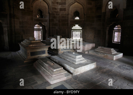 Isa Khan Grab, Humayun Mausoleum, Grabstätte von Muhammad Nasiruddin Humayun, zweiter Herrscher von Mughal Reich in Indien Stockfoto