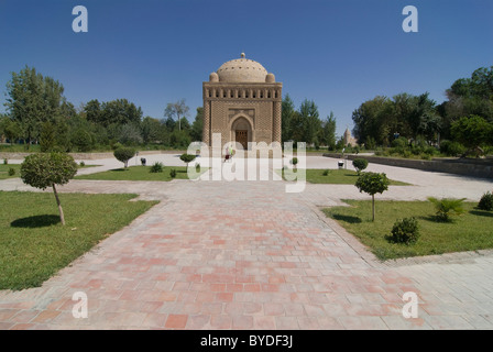 Samaniden-Mausoleum in Buchara, Usbekistan, Zentralasien Stockfoto