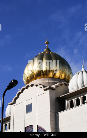 Havelock Road Gurdwara Southall Middlesex Stockfoto