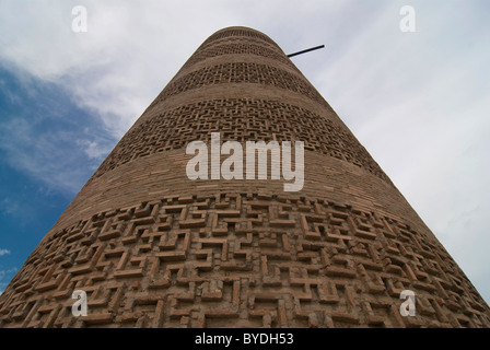 Burana Turm, Minarett, Burana, Kirgisien, Zentralasien Stockfoto