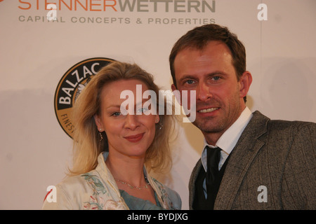 Marlene Marlow, Nico Koenig La Boum Neujahrsempfang im Dorint Sofitel am Alten Wall Hotel Hamburg, Deutschland - 13.01.07 Stockfoto