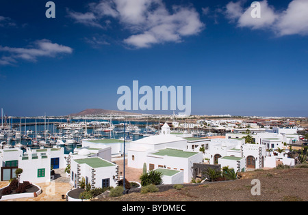 Marina, Marina Rubicon, Playa Blanca, Lanzarote, Kanarische Inseln, Spanien, Europa Stockfoto