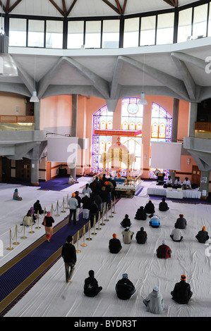 Havelock Road Gurdwara Middlesex Stockfoto