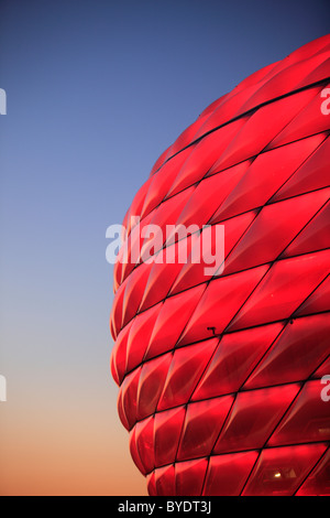 Allianz Arena Fußball Stadion, München, Bayern, Deutschland, Europa Stockfoto