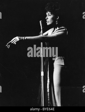 LENA HORNE (1917-2010) US-Sängerin und Filmschauspielerin Stockfoto