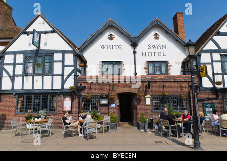 White Swan Hotel, Rother Straße, Stratford-upon-Avon, Warwickshire, England, Vereinigtes Königreich, Europa Stockfoto