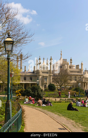 Jardin Royal Pavilion, Brighton, East Sussex, England, Vereinigtes Königreich, Europa Stockfoto