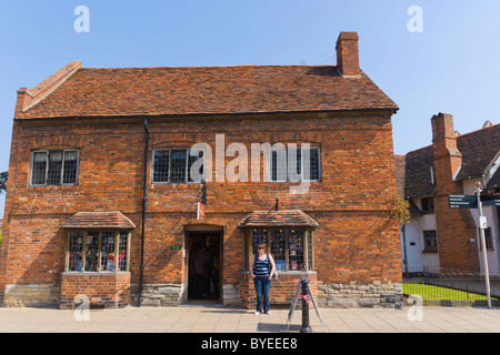 Die Shakespeare-Geschenk-Shop, Henley Street, Stratford-upon-Avon, Warwickshire, England, Vereinigtes Königreich, Europa Stockfoto