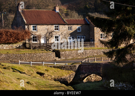 Hutton-le Loch Dorf North Yorkshire Stockfoto