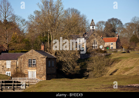 Hutton-le Loch Dorf North Yorkshire Stockfoto