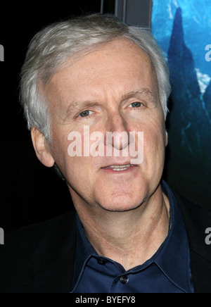 JAMES CAMERON SANCTUM Welt PREMIERE HOLLYWOOD LOS ANGELES Kalifornien USA 31. Januar 2011 Stockfoto