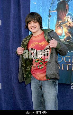 Josh Hutcherson Los Angeles Premiere von Walt Disney Pictures und Walden Media "Brücke nach Terabithia" bei El Capitain Stockfoto