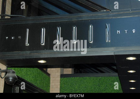 Gordon Ramsay neues Restaurant "The London" in The London NYC Hotel New York City, USA - 06.02.07 Stockfoto