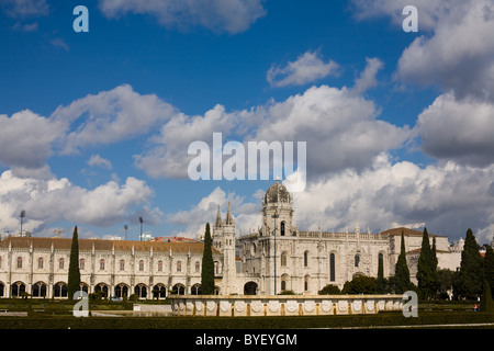 Hieronymus-Kloster aka Mosteiro Dos Jerónimos, Belém, Lissabon, Portugal Stockfoto