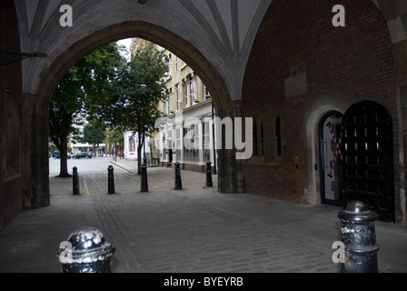 Das Museum of the Order of St John St Johns Tor St John Lane Clerkenwell Road London EC1 Stockfoto