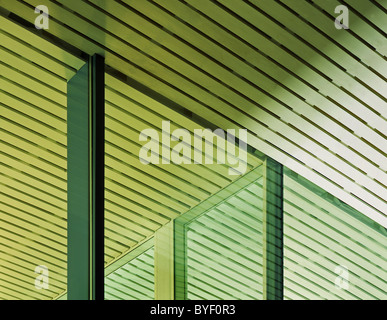 Detail der Metalldecke und Dach. Stockfoto