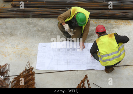 DEU, 20100907, Bau-Projekt Bau Copyright (c) Gerhard Leber Stockfoto