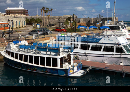 Royal Naval Dockyard Hafen Stockfoto