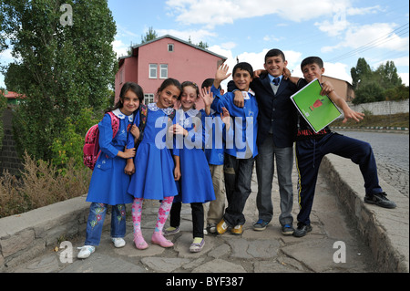 Schulkinder, Kars, Türkei 100928 37696 Stockfoto