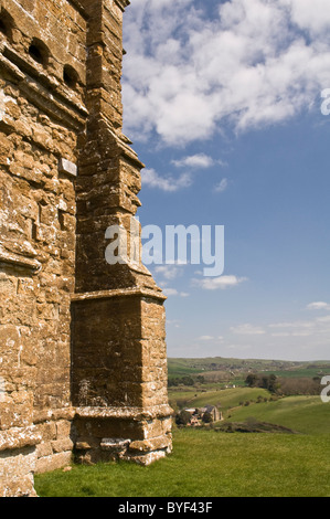 Blick von St. Katharina-Kapelle, Abbotsbury, Dorset Stockfoto