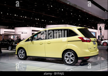 2012 Ford C-Max bei der 2011 North American International Auto Show in Detroit. Stockfoto