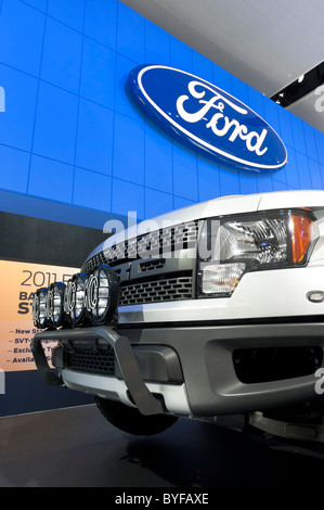 Ford f-150 SVT Raptor Pickup-Truck auf der 2011 North American International Auto Show in Detroit Stockfoto