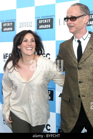 Ricki Lake und John Waters 2007 Film Independent Spirit Awards - Ankünfte, gehalten am Santa Monica Pier Santa Monica, Kalifornien Stockfoto