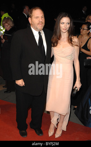 Harvey Weinstein und Georgina Chapman The Orange British Academy Film Awards (BAFTAs) after-Party im Grosvenor House statt- Stockfoto